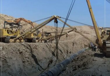 پیشرفت ۹۰ درصدی ابر پروژه خط لوله نهم انتقال گاز سراسری